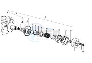 DNA 125-180 125 drawing Driven pulley