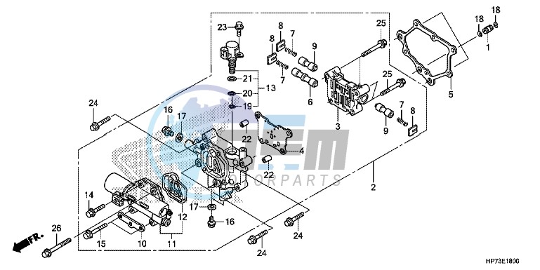 MAIN VALVE BODY