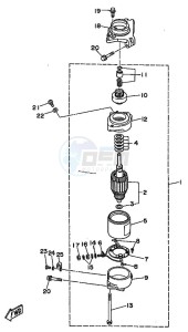 SL250AETO drawing STARTER-MOTOR