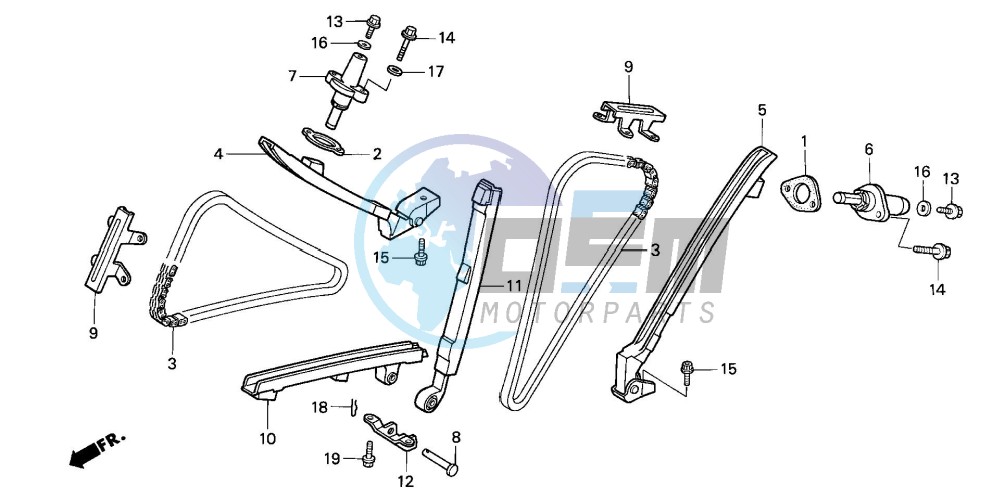 CAM CHAIN/TENSIONER