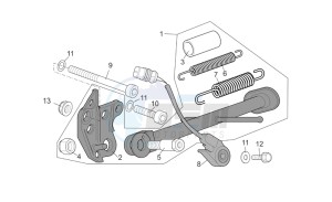 RSV 2 1000 drawing Central stand