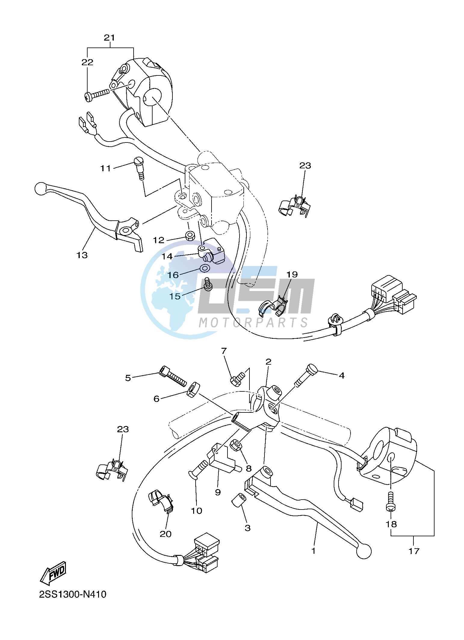 HANDLE SWITCH & LEVER