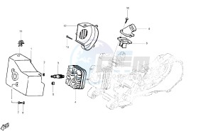 NRG EXTREME 50 drawing Cylinder head - Induction Pipe