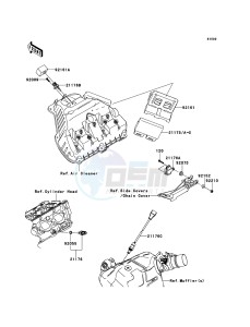 NINJA_ZX-10R ZX1000JCF FR XX (EU ME A(FRICA) drawing Fuel Injection