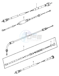 KZ 440 B (B1) drawing CABLES -- 80 B1- -