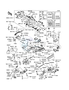 ZZR1400 ABS ZX1400B6F FR GB XX (EU ME A(FRICA) drawing Chassis Electrical Equipment