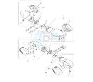 FZ1-NA 1000 drawing FLASHER LIGHT