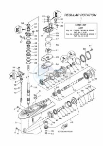 F250DETX drawing PROPELLER-HOUSING-AND-TRANSMISSION-1