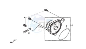 Joymax 300i ABS drawing CYL  HEAD SIDE COVER