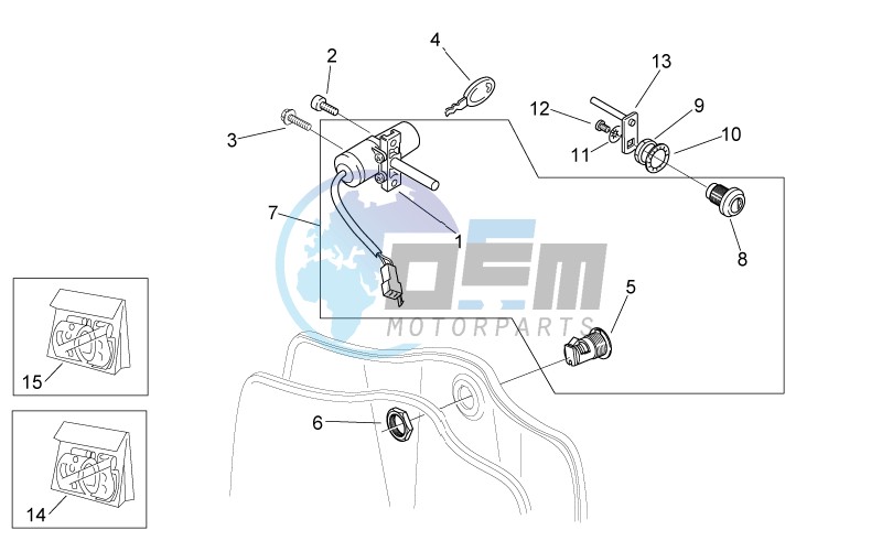 Decal and Lock hardware kit