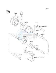 VN 1500 E [VULCAN 1500 CLASSIC] (E7) [VULCAN 1500 CLASSIC] drawing FUEL PUMP