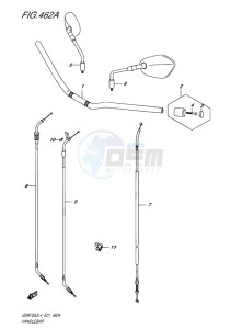 GSR750Z ABS EU drawing HANDLEBAR