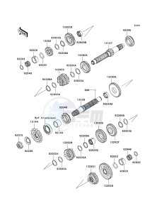 EX250 J [NINJA 250R] (J8F-J9FA) J9F drawing TRANSMISSION