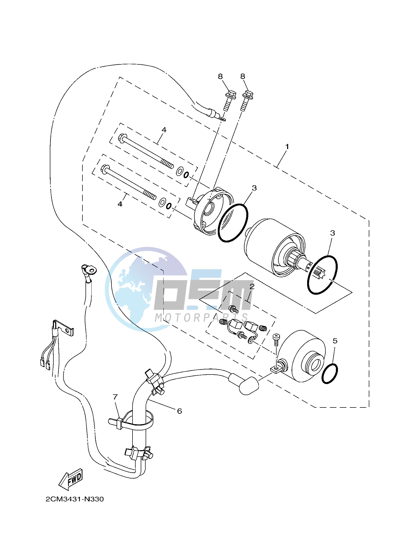 STARTING MOTOR