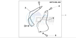 NT650V drawing KNUCKLE VISOR