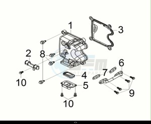 JOYMAX Z+ 125 (LW12W2-EU) (E5) (M1) drawing CYLINDER HEAD COVER