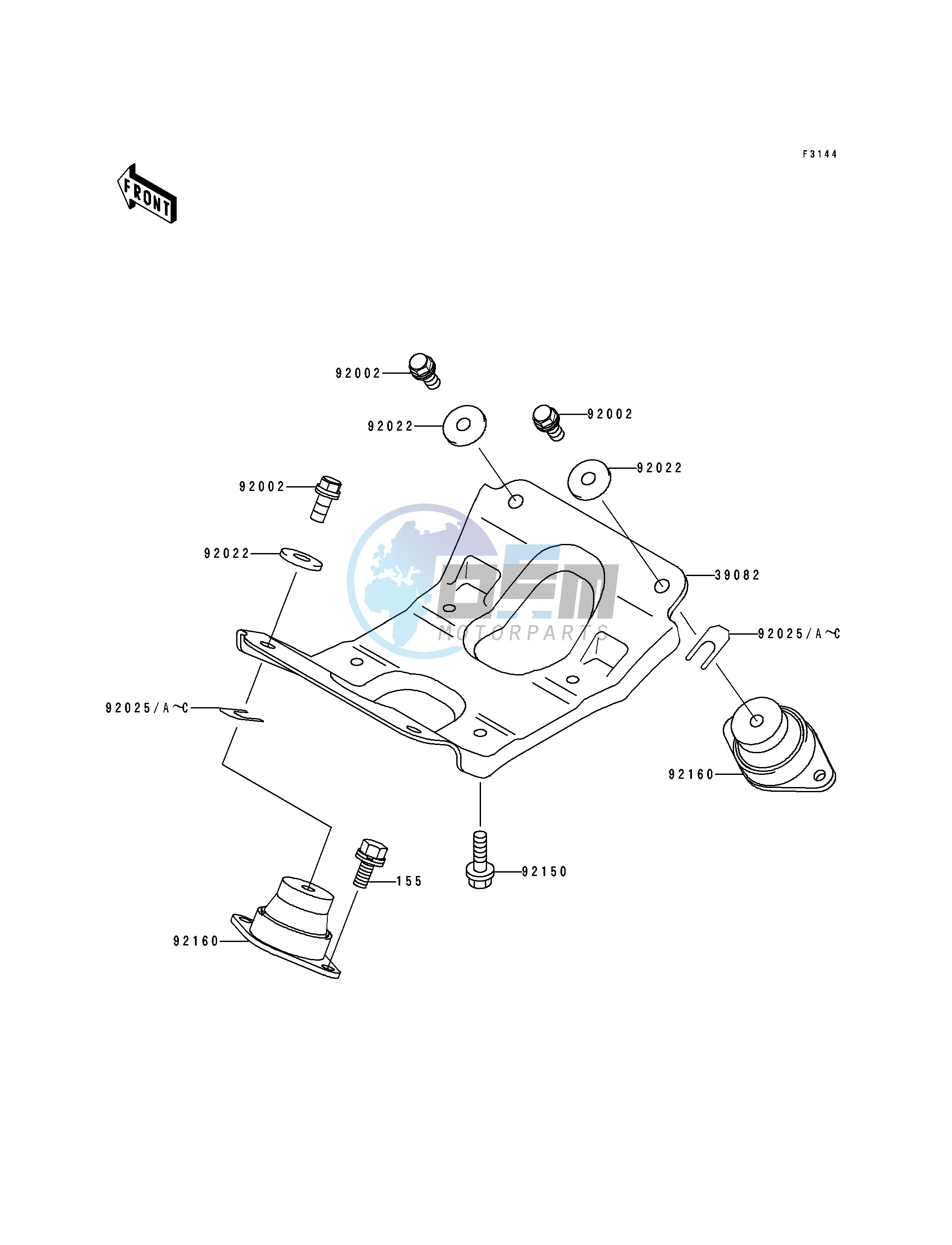 ENGINE MOUNT