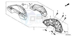 CB600FC drawing METER (2)