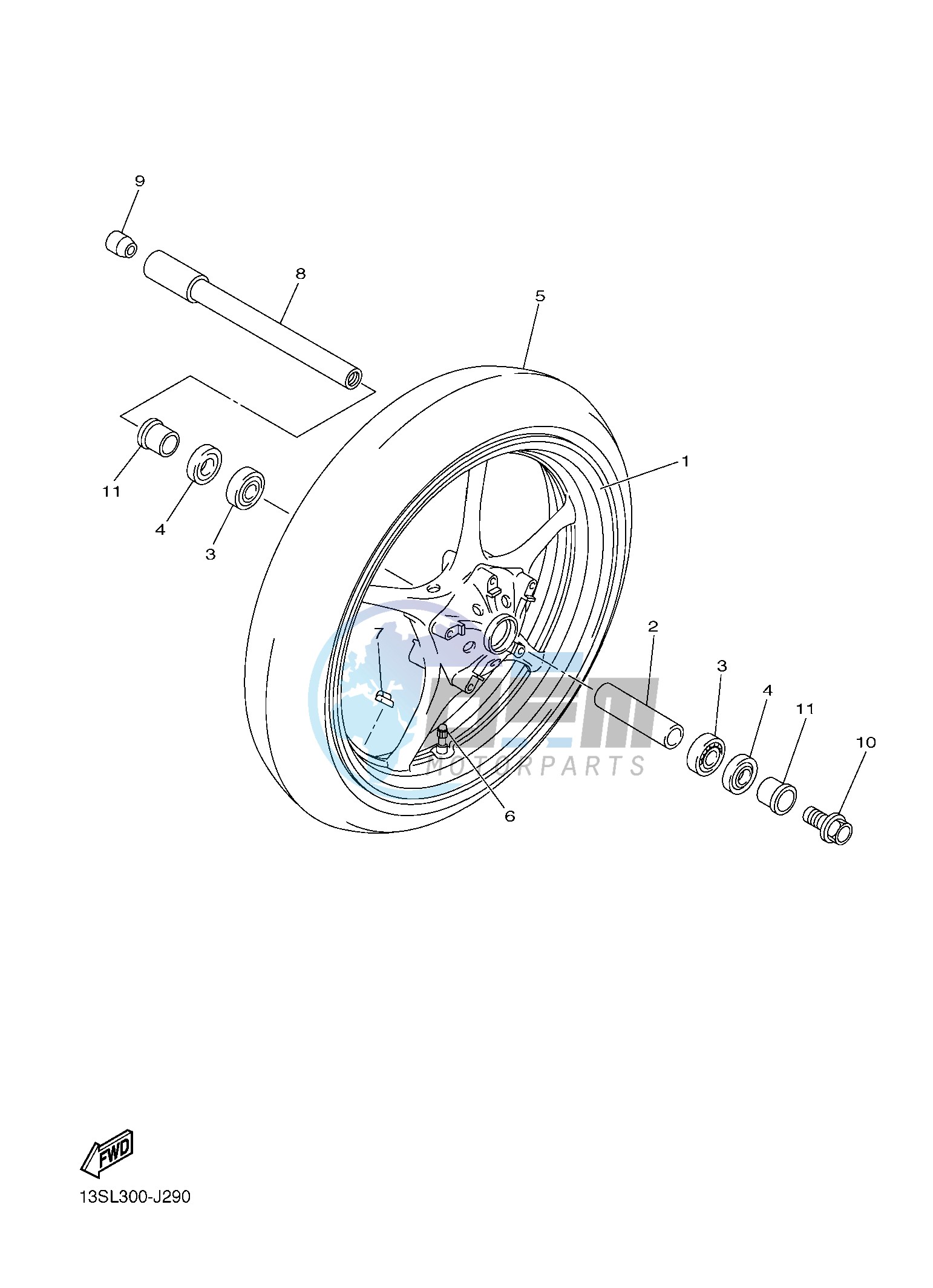 FRONT WHEEL