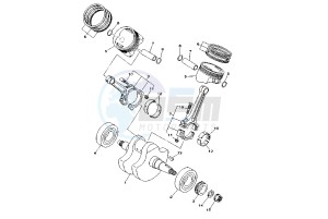 XVS A DRAG STAR CLASSIC 1100 drawing CRANKSHAFT - PISTON