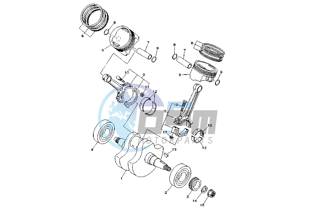 CRANKSHAFT - PISTON