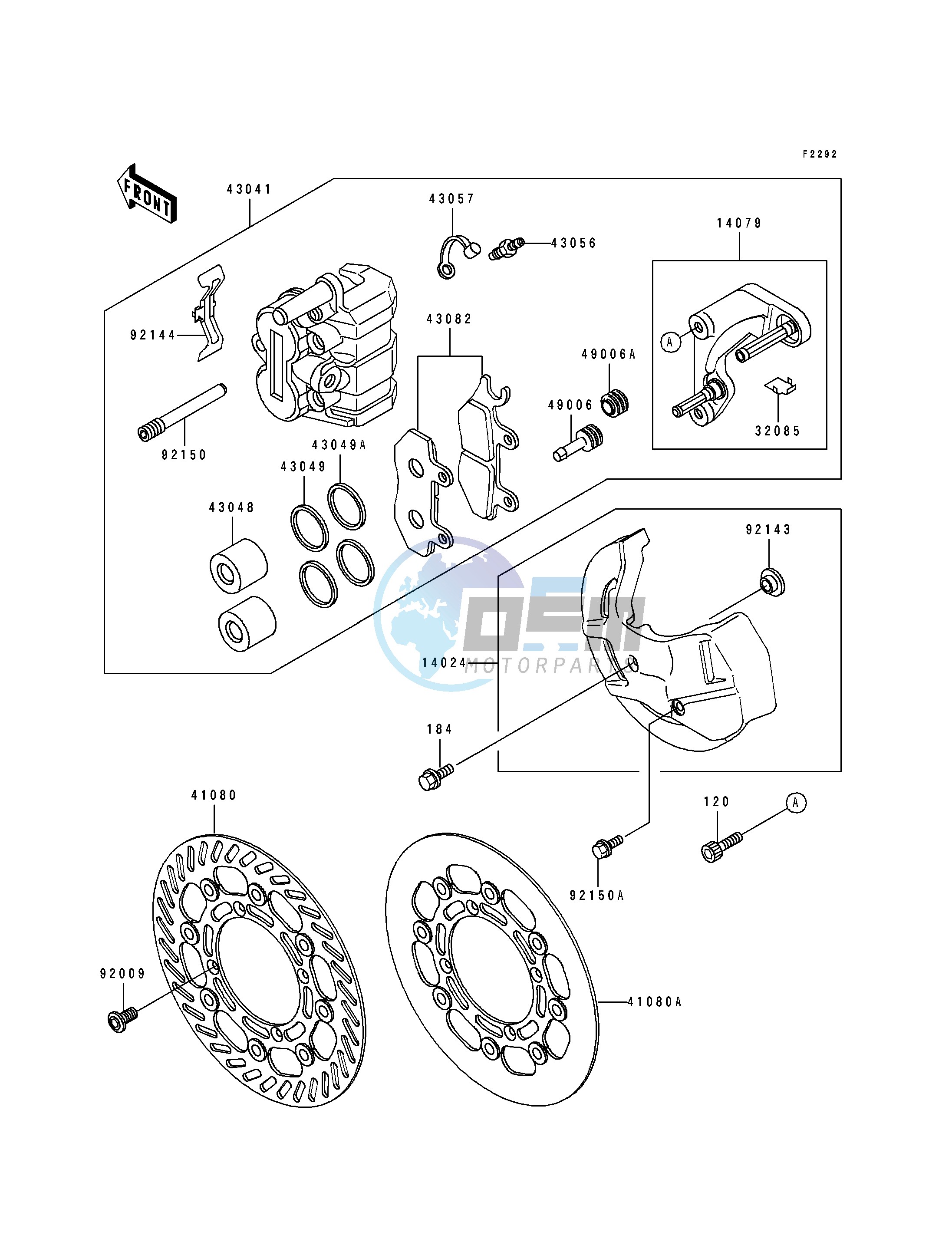 FRONT CALIPER