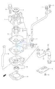 DF 9.9 drawing Water Pump