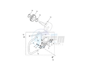 YN NEO'S EASY 50 drawing OIL PUMP