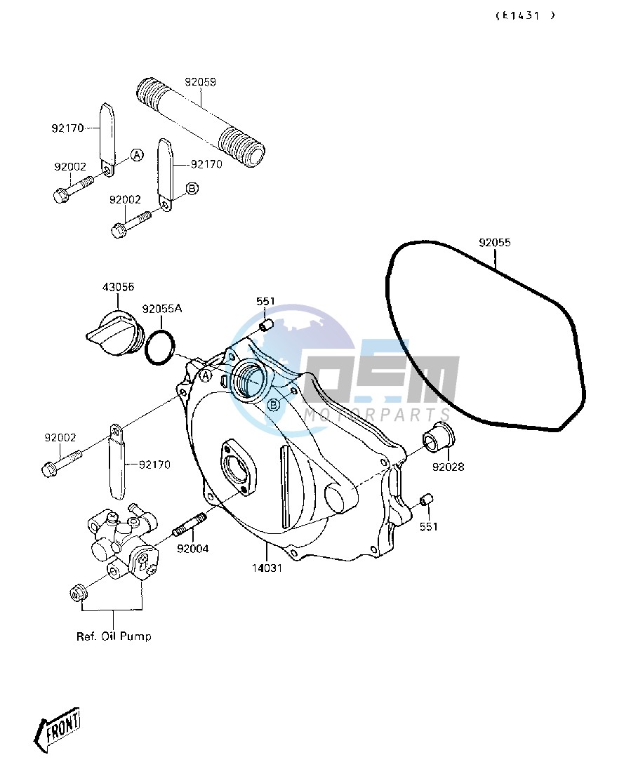 ENGINE COVER-- S- -