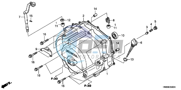 FRONT CRANKCASE COVER