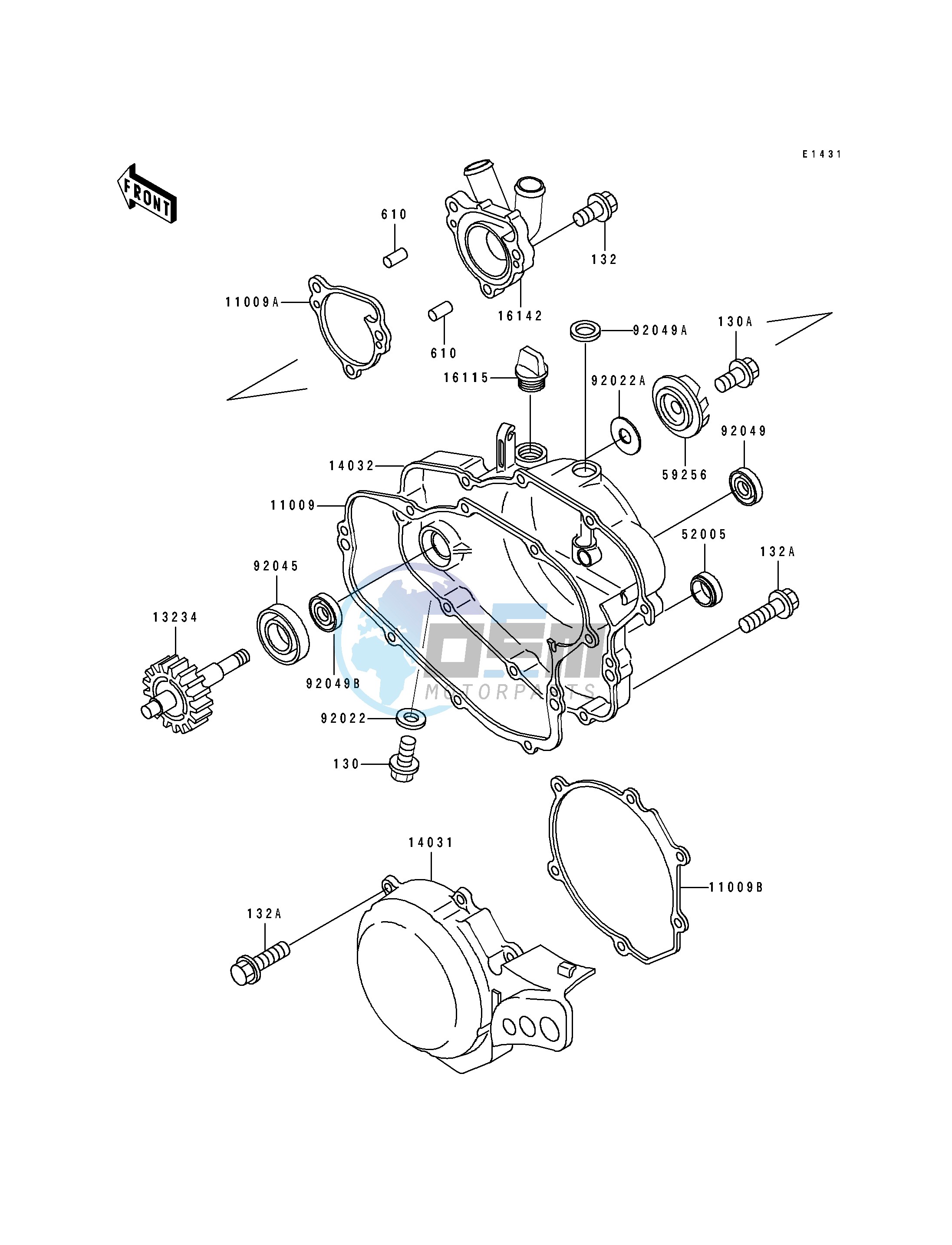 ENGINE COVER-- S- -