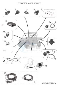 YXM700E YX70MPM (BHF1) drawing WVTA ELECTRICAL