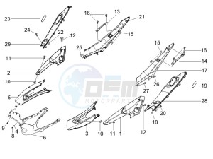 Runner 125 VX 4t e3 serie Speciale drawing Side cover - Spoiler