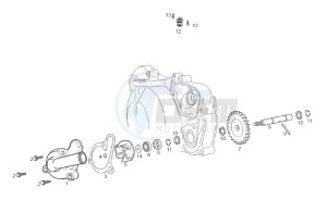 RCR 50 (CH, SC) drawing Water pump