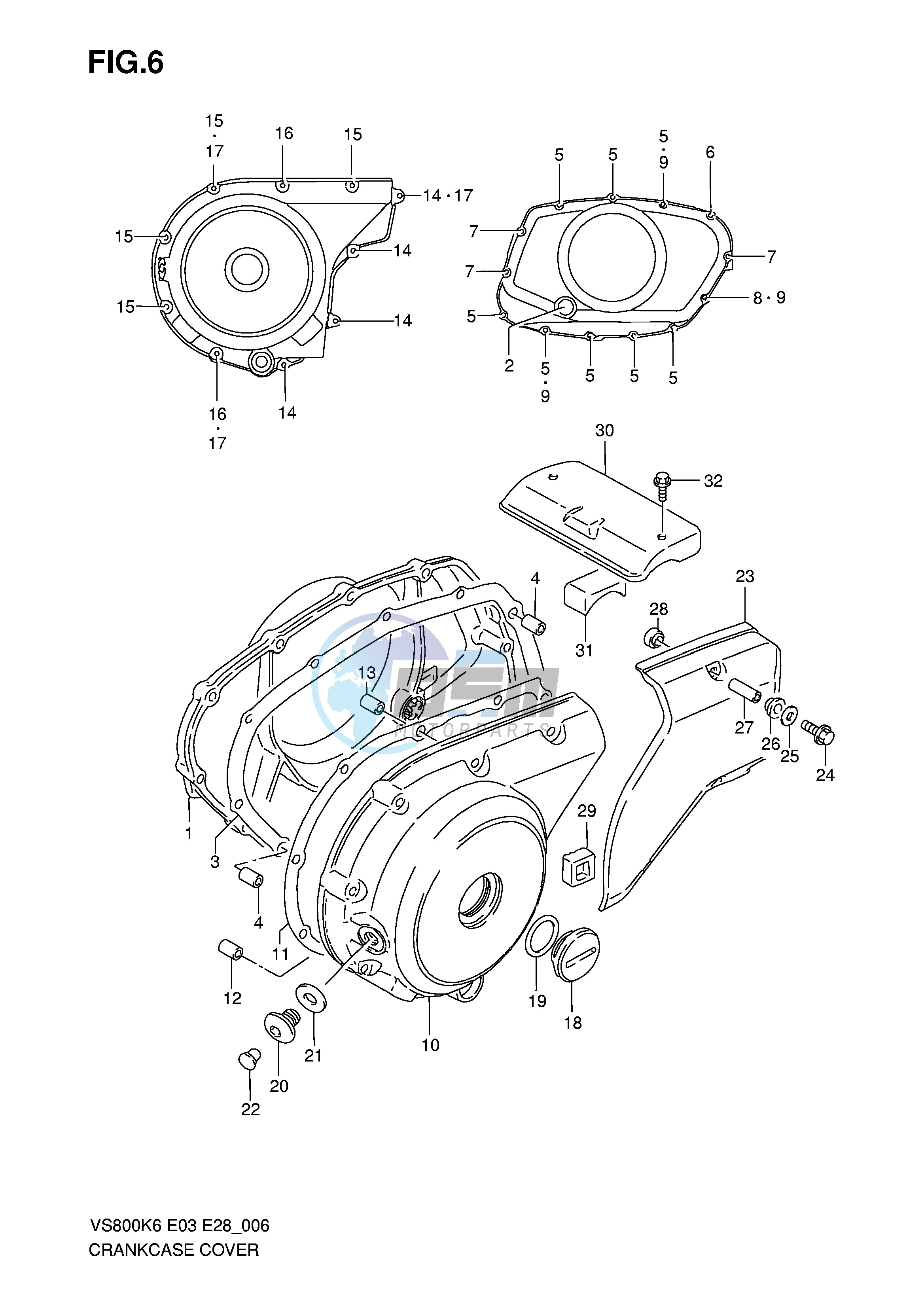 CRANKCASE COVER