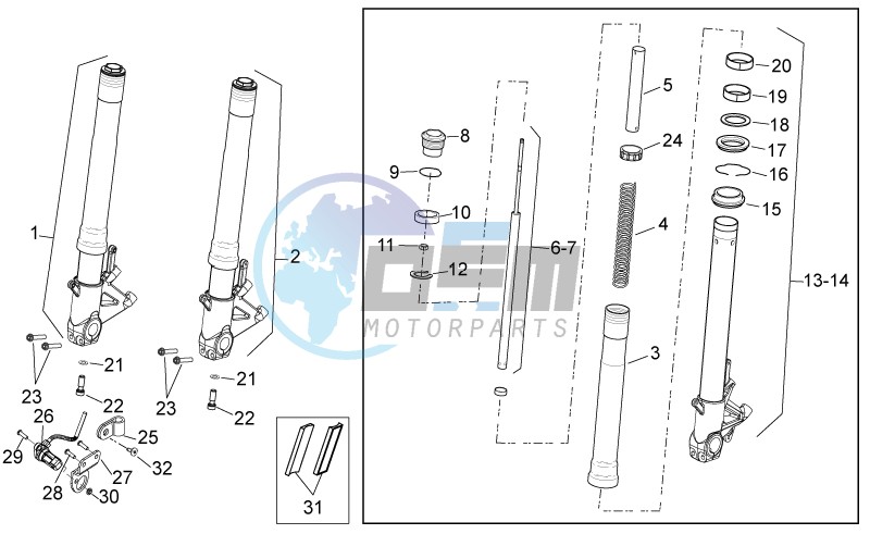 Front fork