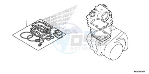 CRF450RE CRF450R Europe Direct - (ED) drawing GASKET KIT A