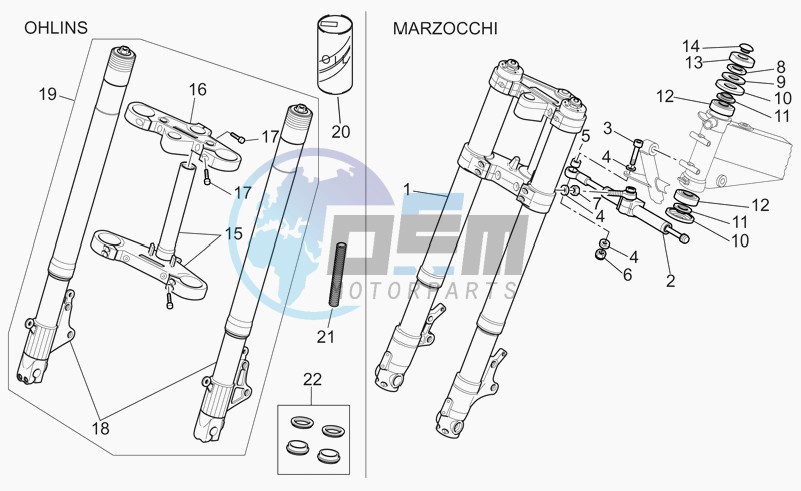 Front fork I