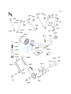 KVF 650 A [PRAIRIE 650 4X4] (A2) [PRAIRIE 650 4X4] drawing OIL PUMP_OIL FILTER