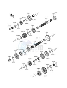 Z300 ER300AGF XX (EU ME A(FRICA) drawing Transmission