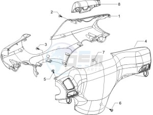 Zip 50 2T drawing Handlebars coverages