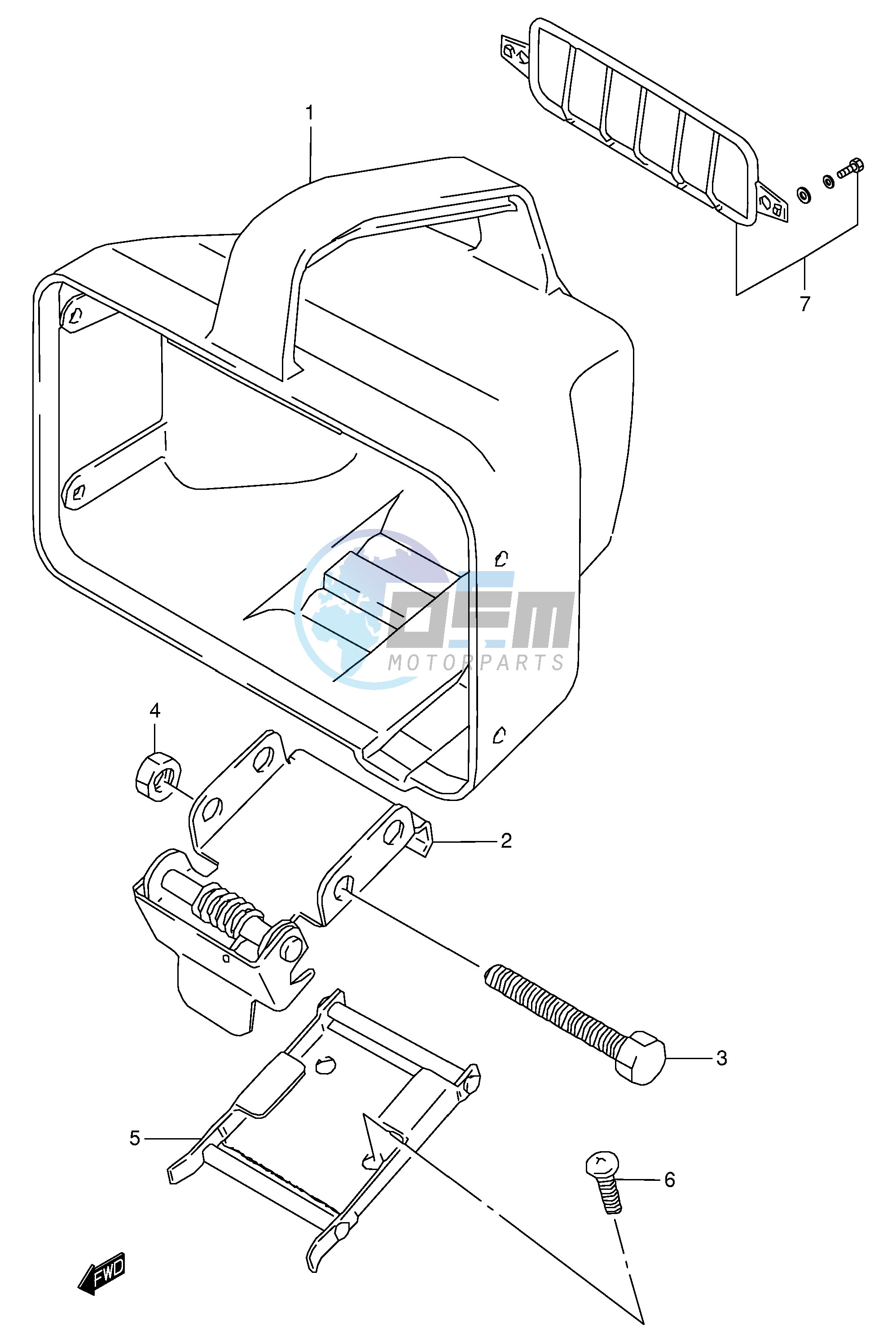 HEADLAMP HOUSING