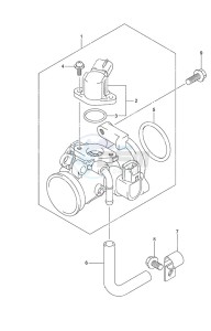 DF 20A drawing Throttle Body