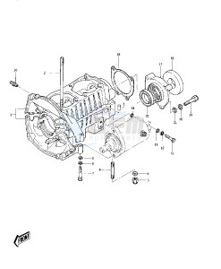 JS 400 A [JS400] (A3) [JS400] drawing CRANKCASE