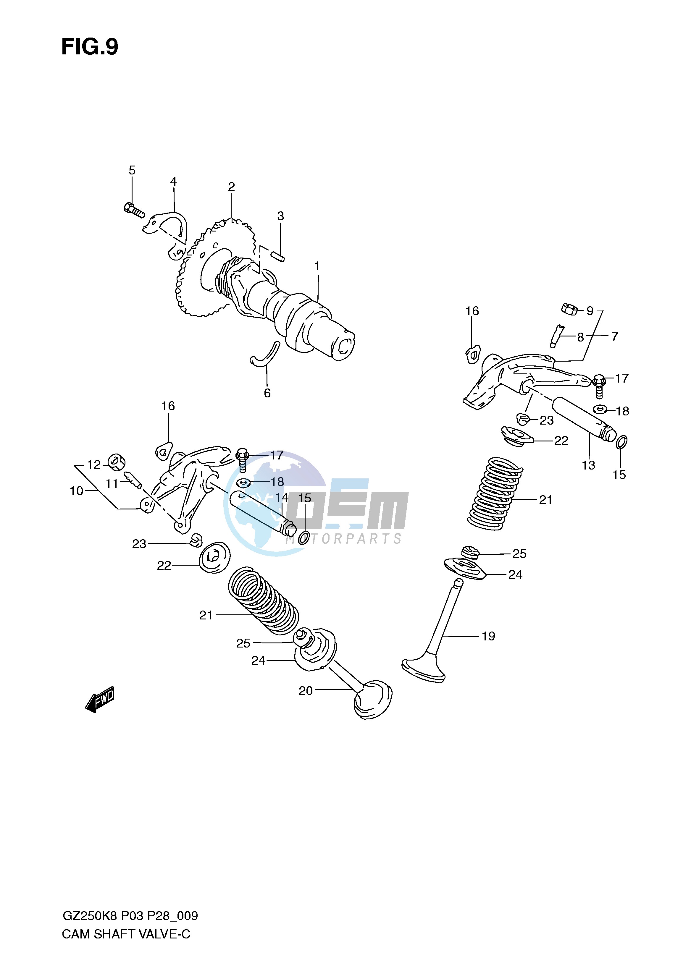 CAM SHAFT VALVE