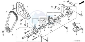 GL1800A UK - (E / MKH) drawing OIL PUMP