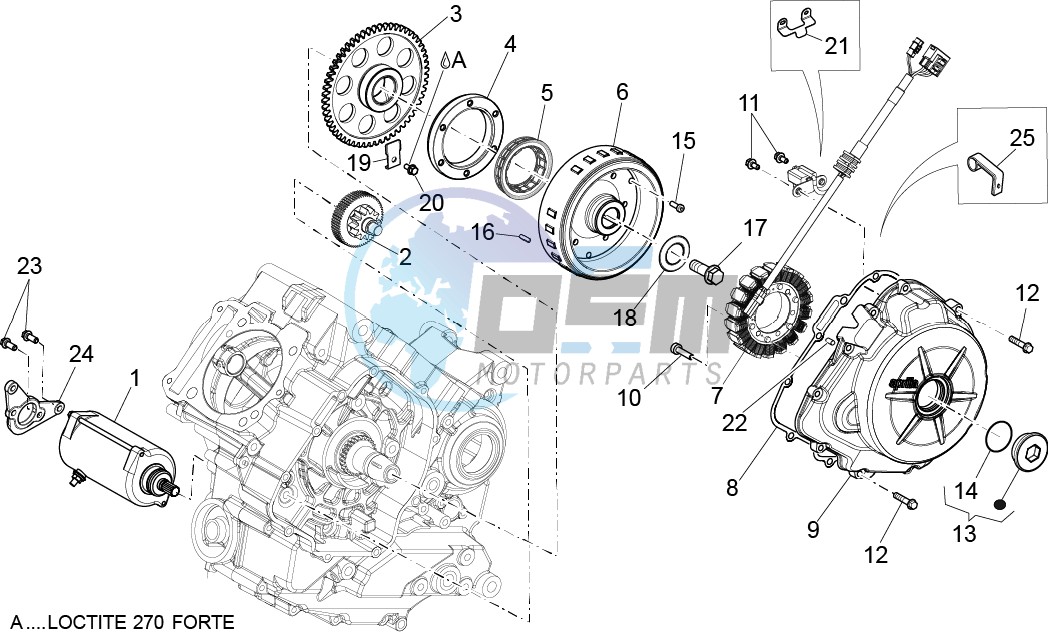 Cdi magneto assy - Ignition unit