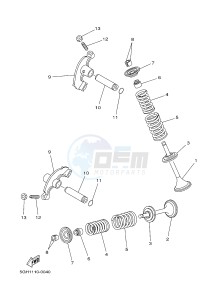 YFM450FWA YFM45GDXG GRIZZLY 450 IRS (1CUT) drawing VALVE