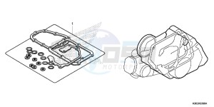 MSX125F MSX125 UK - (E) drawing GASKET KIT B