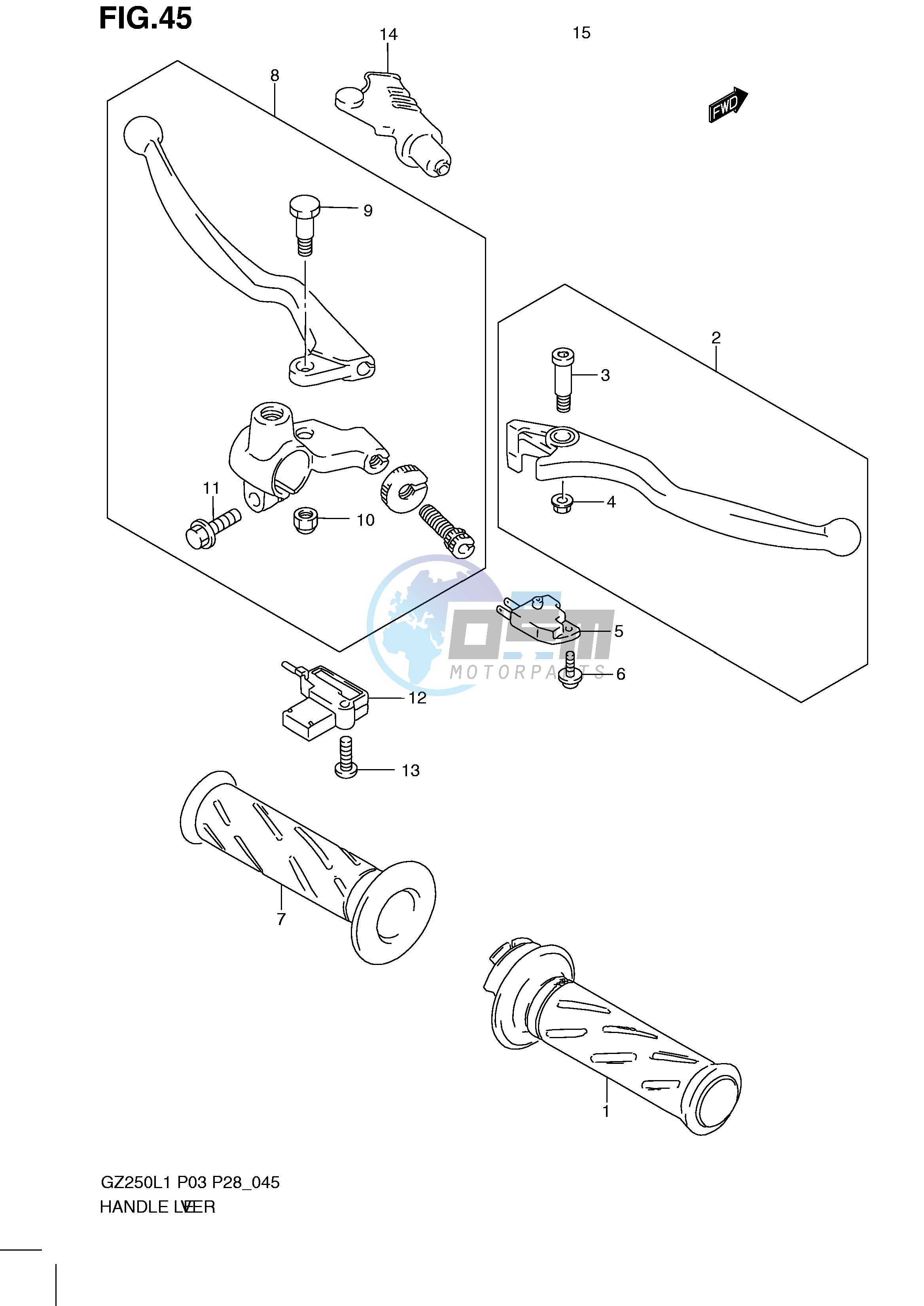 HANDLE LEVER